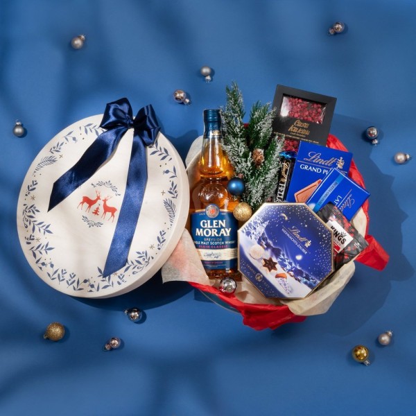 Скандинавска кутия с Glen Moray и шоколади Lindt