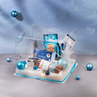 Snow Tale – acrylic box with Dewar’s 8