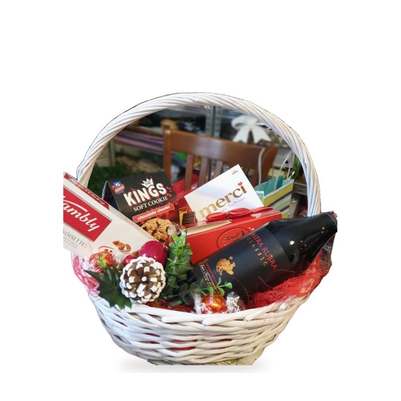 Christmas Cookies – basket with Kings, merci and Castra Rubra