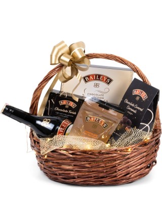 Baileys – кошница с ликьор и шоколадова колекция