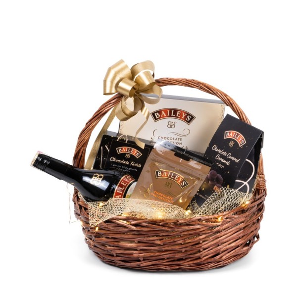 Baileys – кошница с ликьор и шоколадова колекция