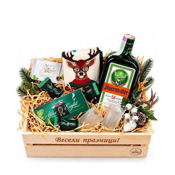 Ягер – щайга с Jägermeister и мента