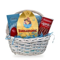 Toblerone Easter Egg – basket with Lindor and Caprice